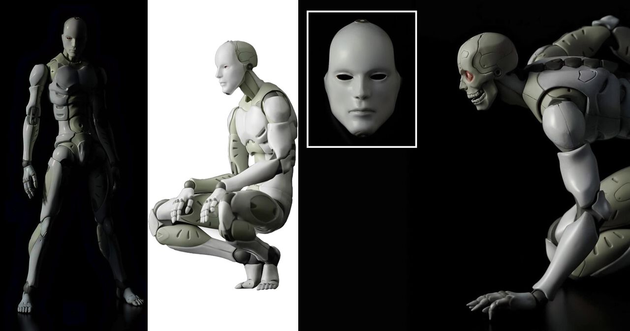 弐瓶勉デザイン『1/6 東亜重工製 合成人間』第5次生産分が予約受付中