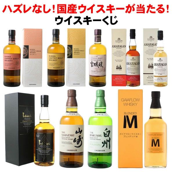 ほぼハズれなし】5,280円で山崎NV、白州NV、イチローズモルト