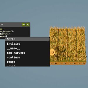 プログラミングでドローンを制御し、農作業を自動化する個性派シミュレーション『農家は Replace() されました』を紹介【電撃インディー#1184】