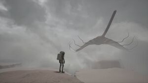 『STRANGE SHADOW』が『Pale Dots』へタイトル変更。『8番出口』開発者の新作は“巨大な何か”がいる惑星からの脱出を目指すゲーム