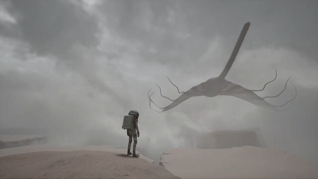 『STRANGE SHADOW』が『Pale Dots』へタイトル変更。『8番出口』開発者の新作は“巨大な何か”がいる惑星からの脱出を目指すゲーム