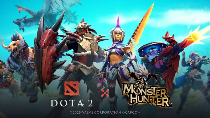『Dota 2』にて『モンハン』コラボが発表。ドラゴンナイトがリオレウスに変身。ビーストマスターはブルファンゴを召喚できるように
