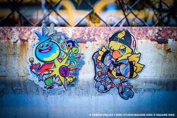 『ドラクエ』『FF』スライム＆チョコボのカラフルポップな“SHIBUYA ART”グッズにアルミマグネットが新たに登場。11/12よりSQUARE ENIX GARDENにて販売