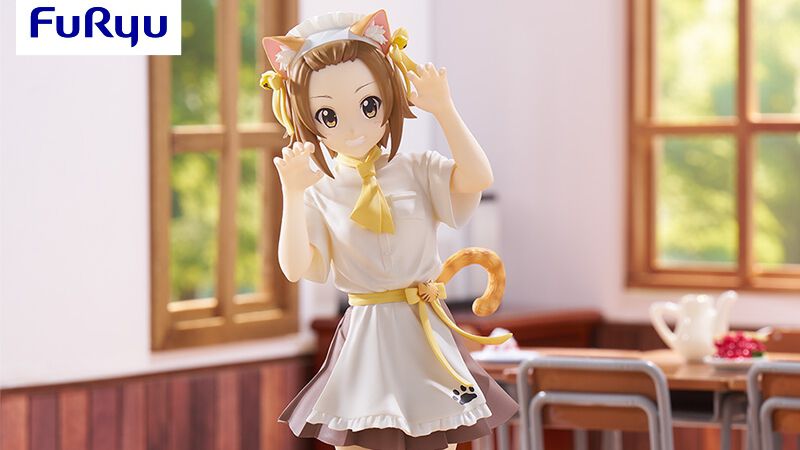 けいおん！』田井中律のカフェ店員フィギュアはノリノリで元気いっぱい