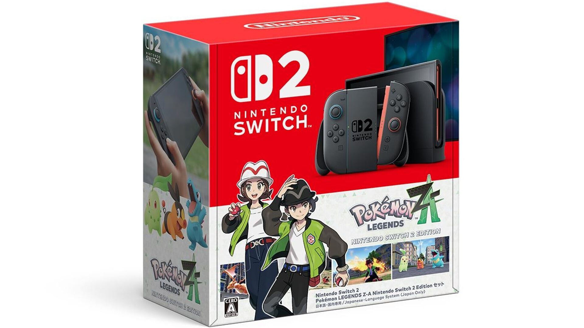 Nintendo Switch ポケモンレジェンズエディション　新品未使用 Switch2】『ポケモンレジェンズZ-A』本体セット、ポケモンセンター