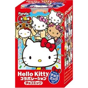12/8発売『チョコエッグ ハローキティ コラボレーション』が予約受付中。『モンハン』キティや【推しの子】キティほか、昭和～令和を象徴する衣装のキティ・全16種を収録