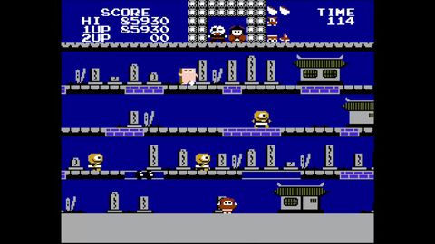 『忍者じゃじゃ丸くん』40周年。『忍者くん』のスピンオフ！ 妖怪たちを丸飲みにする忍法ガマパックンが気持ちいい、ジャレコの名作アクション【今日は何の日？】