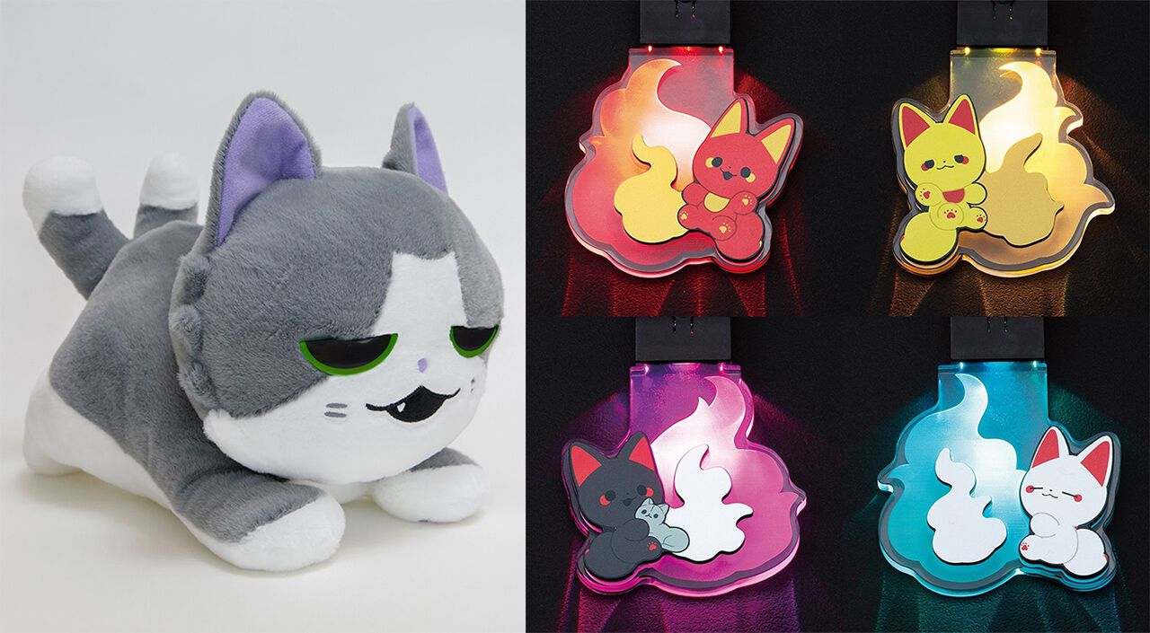 かみさまキツネとサラリーマン』スミハチのぬいぐるみ＆ベニ・キン