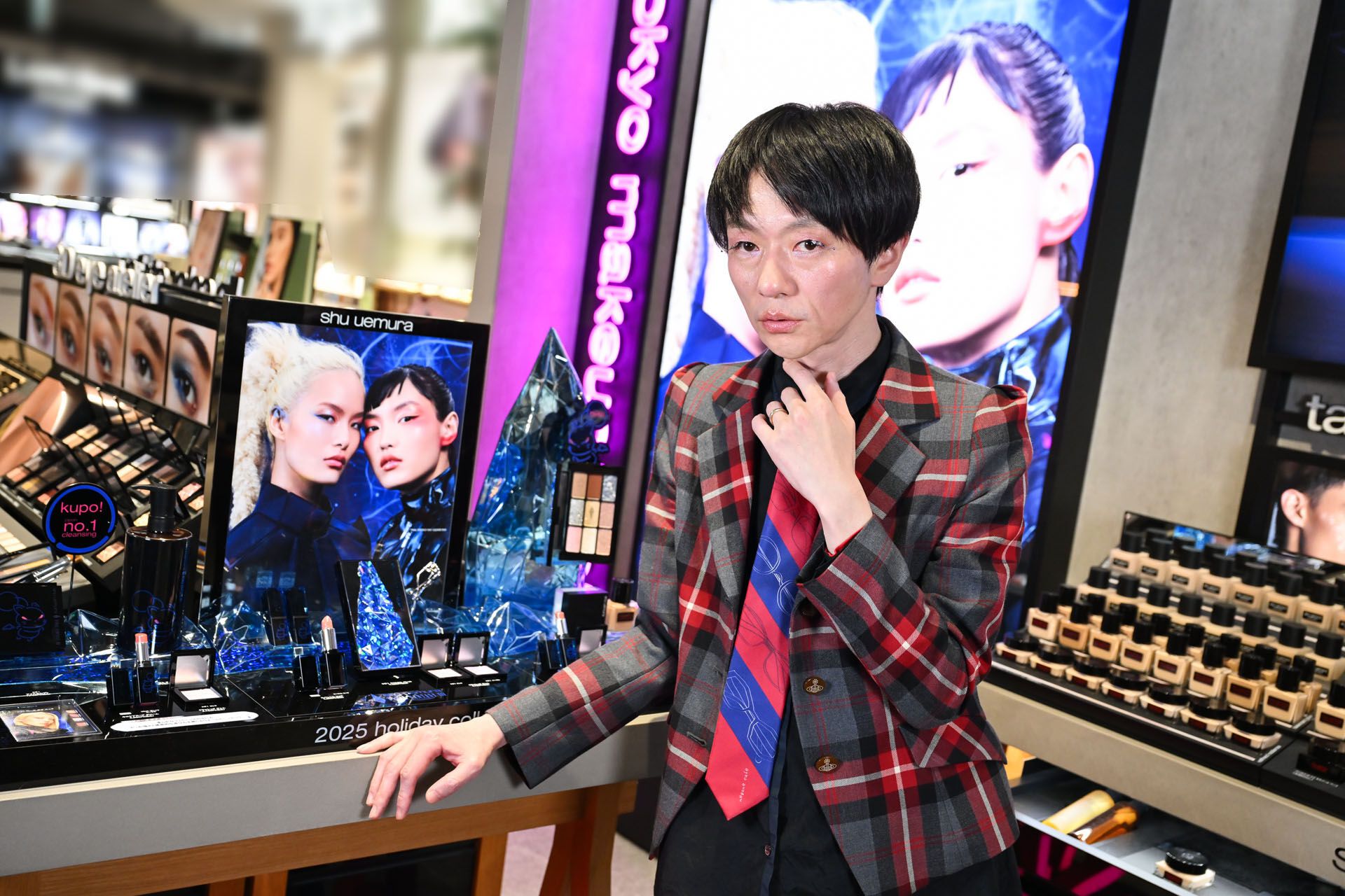 shu uemura x FF14 オリジナル クリスタル ​リップケース​ シュウ