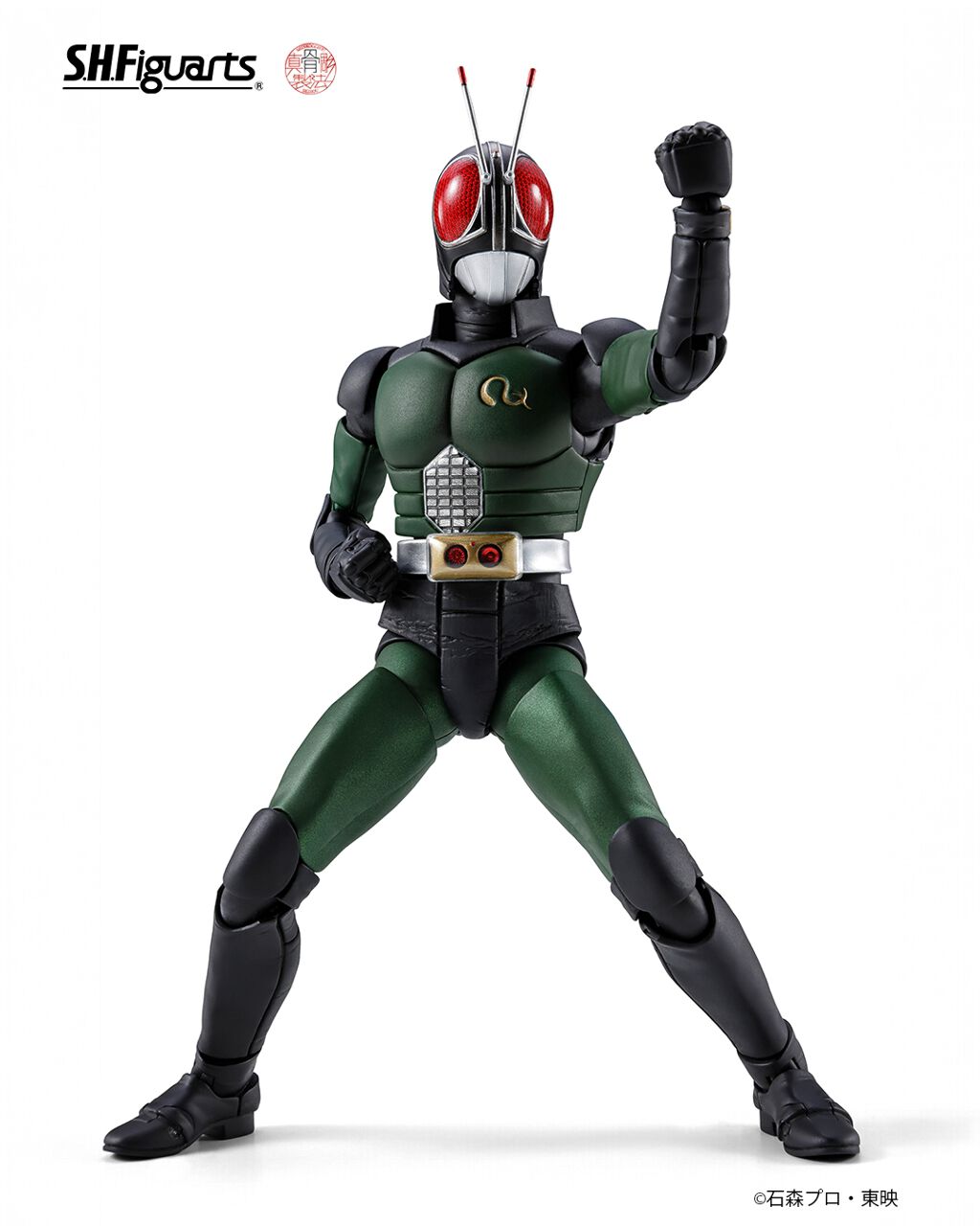 仮面ライダーBLACK RXの可動フィギュアが“S.H.Figuarts（真骨彫製法