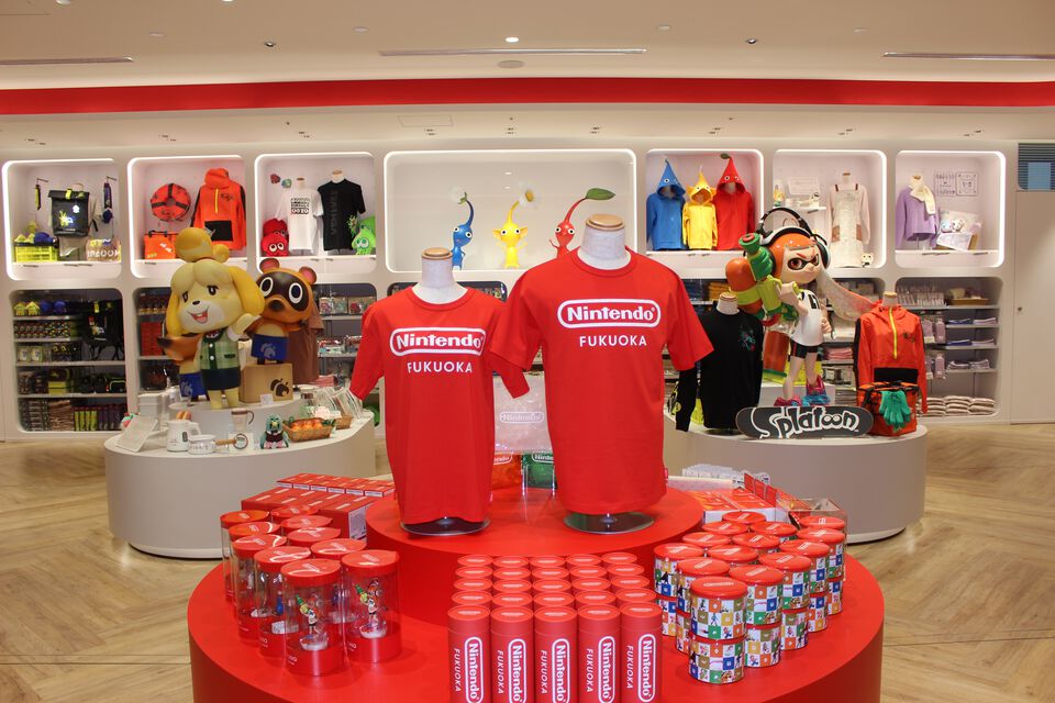 Nintendo FUKUOKAがオープン。見ているだけでも楽しい店内の様子を写真たっぷりでリポート。ここでしか買えない限定商品や新商品も登場