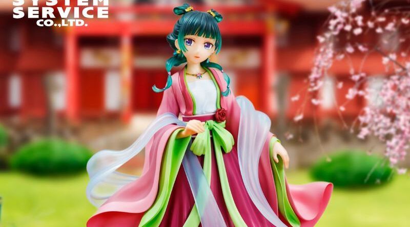 薬屋のひとりごと』園遊会衣装を纏う猫猫をボリューム満点で造形。す