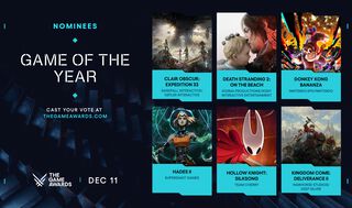 The Game Awards 2025（TGA2025）『デススト2』や『ドンキーコング バナンザ』がGOTY候補に。加藤小夏や『サイレントヒルf』もノミネート。『Clair Obscur: Expedition 33』は史上最多12部門【ゲームアワード】