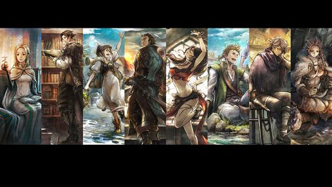 『オクトパストラベラー0』にサイラス、オフィーリア、テリオンなど初代『オクトラ』キャラが登場。海のフィールドやパーティーチャットも公開