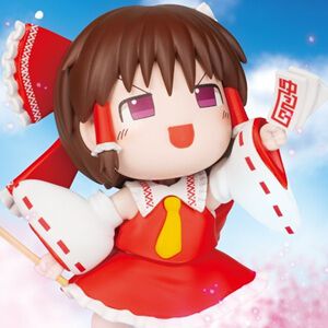 【東方Project】霊夢と魔理沙がゆっくり風の顔でデフォルメフィギュア化。付属パーツで表情変更なども可能