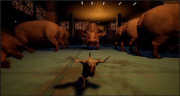 『Saborus』ニワトリが食肉加工場から脱出を目指すホラーステルスアクションが本日（11/20）発売。邪悪で残忍な“ニンゲン”どもを出し抜け