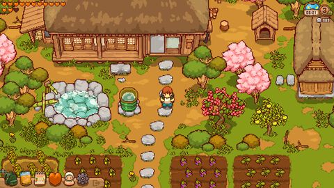 『にほんの田舎ぐらし』ドット絵スローライフシムがSwitch、Steam向けに発売決定。古きよき自然豊かな日本の田舎暮らしを味わいながら、季節の移ろいを噛み締める