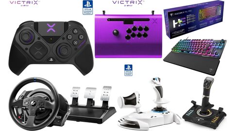 AmazonでVictrixのゲーミングコントローラやアケコン、スラストマスターのハンコンやフライトスティックなどゲーム周辺機器がお買い得【ブラックフライデー】