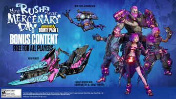 『ボーダーランズ4』DLC“お尋ね者パック1”を無料配信。ラッシュを支援する新ミッション、24種のカスタマイズアイテムが登場