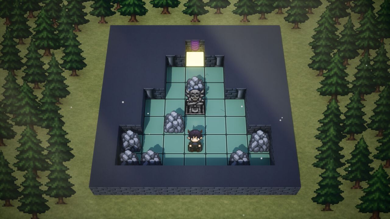 『魔王城修繕計画』魔王の息子がひとりぼっちで城のお片付け。ちょっと切ない短編パズルゲーム