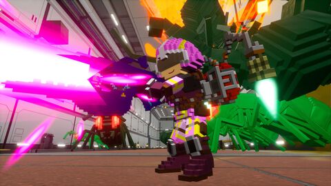 『デジボク地球防衛軍2』本日（5/23）発売。『EDF』歴代兵科のボクセル隊員とともに侵略者に立ち向かう3Dアクションシューティング