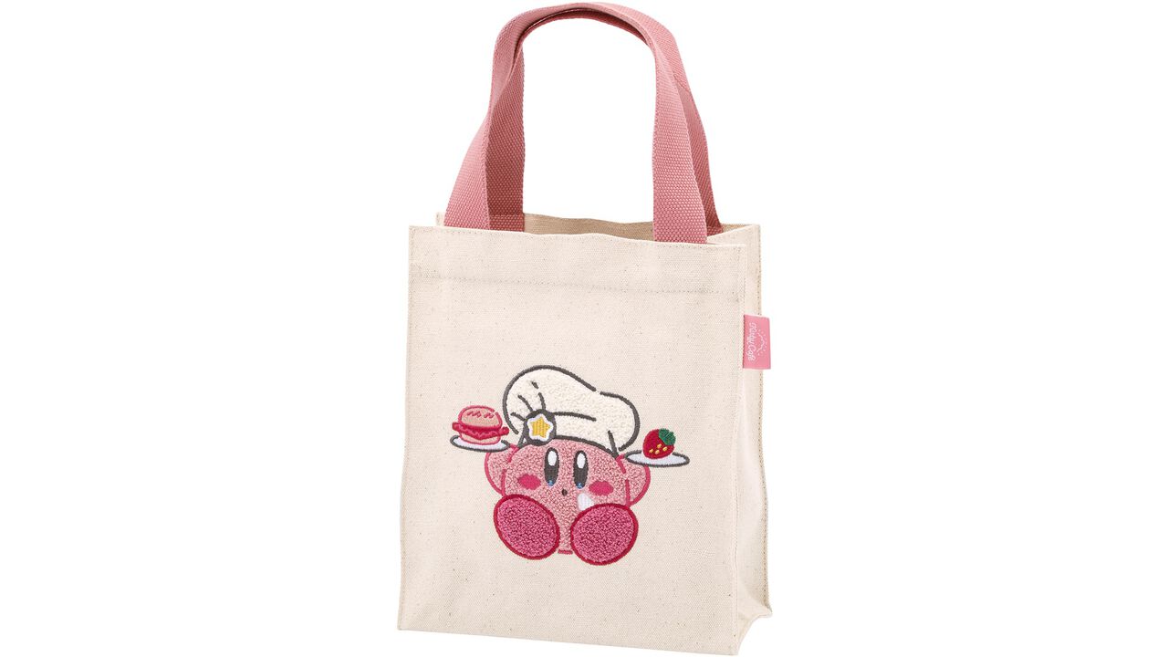 【カービィカフェ】ふわふわ刺繍トートバッグがかわいい。キャプテンスイーツバーガーコラボ、カービィの苺クッキーセットが12月1日発売