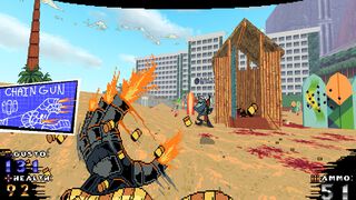 『キャプテン・ウェイン』俺の左腕はショットガン。指の機関銃や無数の爆発物でワルい傭兵集団をブッ潰すカートゥン風ハードコアFPSが発売