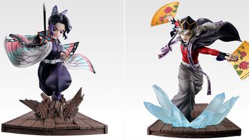 『鬼滅の刃』しのぶと童磨、無限城ネタの一番くじが本日（11/29）発売。A賞とB賞のフィギュアを並べて劇中のワンシーンを再現