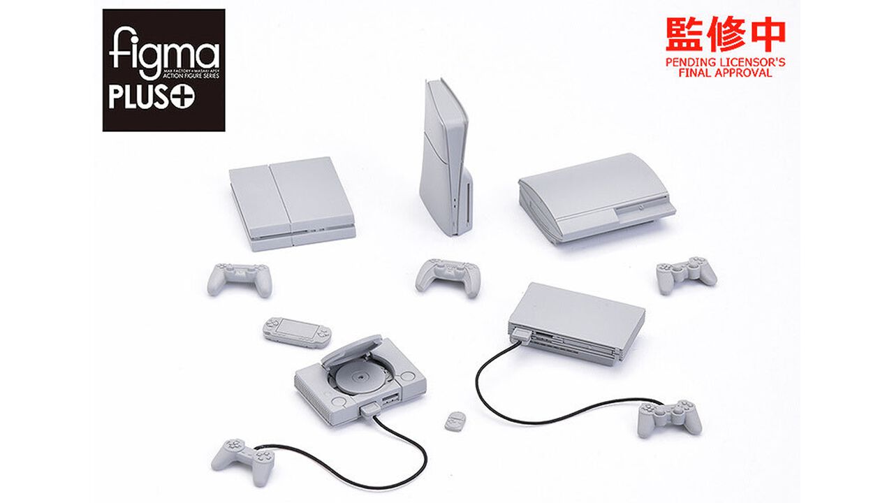 『プレイステーション』歴代ハードのミニチュアが制作進行中。キャラがゲームで遊ぶワンシーンを撮れるアクションフィギュアとの親和性抜群アイテム