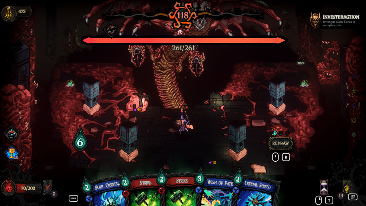 『ゴールデンスワール』ダークでスピーディーなデッキ構築ローグライク、体験版が配信開始。黄金都市へ旅立ち渦との秘密を解き明かす