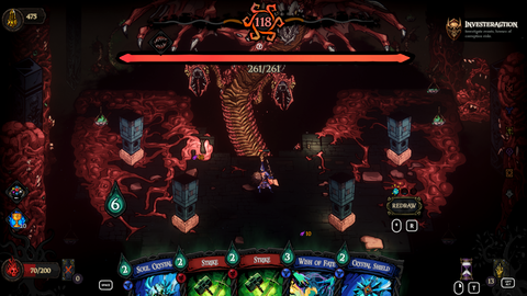 『ゴールデンスワール』ダークでスピーディーなデッキ構築ローグライク、体験版が配信開始。黄金都市へ旅立ち渦との秘密を解き明かす