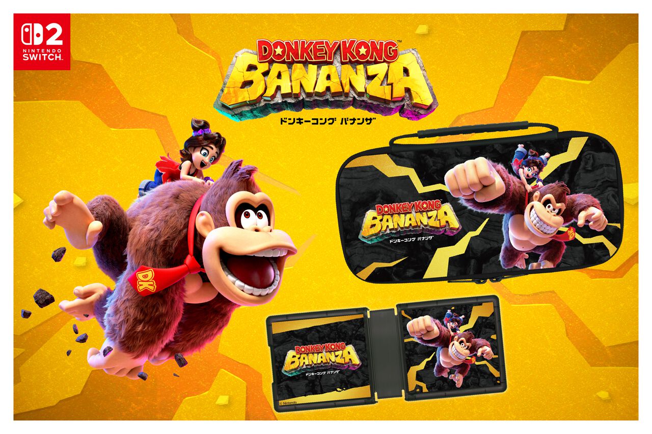 ドンキーコング バナンザ』Switch 2ライセンスアクセサリーが2種11月