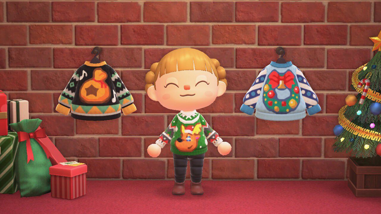 あつ森』アグリーセーターのマイデザインを配布。12月のアイコンパーツ