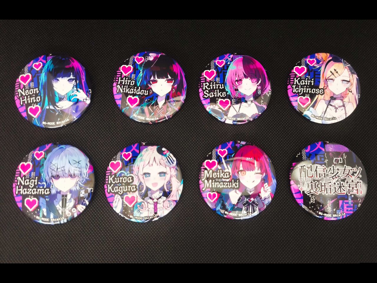 裏アカ迷宮ノベルRPG『配信少女ノ裏垢迷宮』初の公式グッズが本日11月