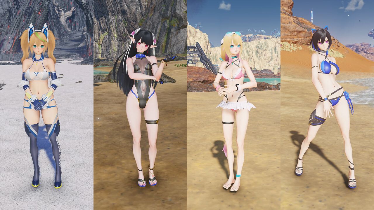 NGS ver.2 12月3日配信】冬でも『PSO2es』コラボACスクラッチはアツい
