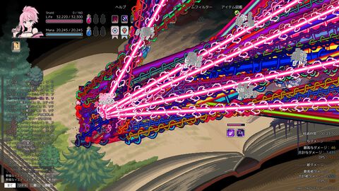 『エルバブ』無限に続く図書館を攻略してボス撃破に挑むローグライト系オートバトルゲーム。無料体験版が公開中、発売は12月12日