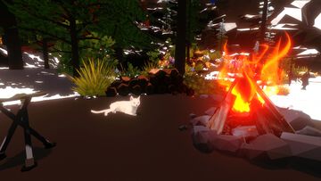 『たき火と猫』クリックやキー入力で炎を絶やさずにネコを温めてあげる作業集中クリッカーゲーム。早期アクセス版が12月3日より配信開始