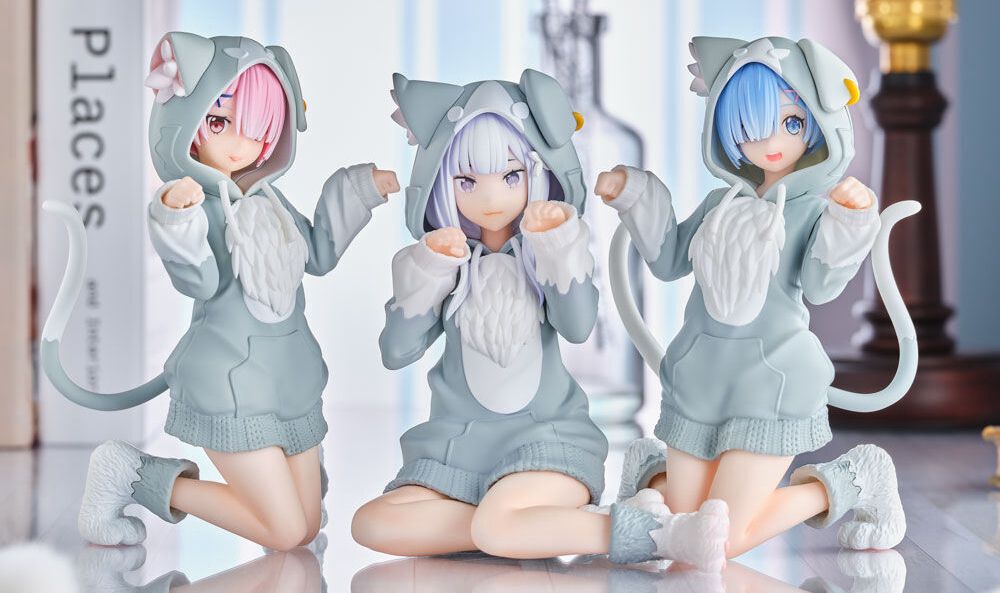 【リゼロ♡ラム·レム·エミリア11体セット】 リゼロ』レム、ラム、エミリアがYumemirizeフィギュアに初登場。パック
