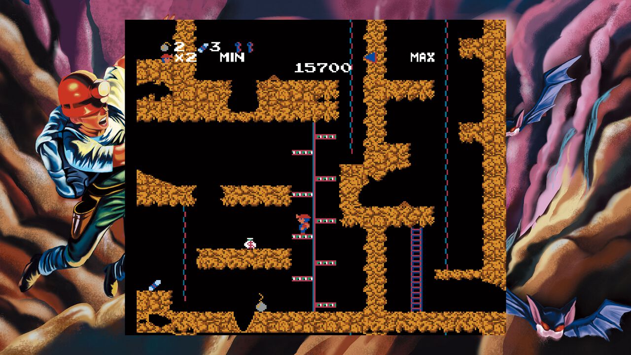 『スペランカー』40周年。下り坂でジャンプしたら死ぬゲーム史上最弱の主人公で有名な名作アクションゲーム。発光ダイオード付きカセットが懐かしい【今日は何の日？】