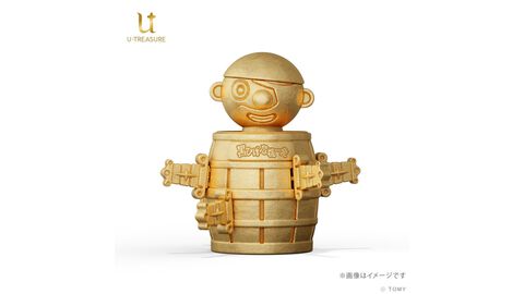 純金製『黒ひげ危機一発』ミニチュアフィギュアが本日（12/3）発売。価格は198万円。剣をさせるが飛びはしないコレクション仕様