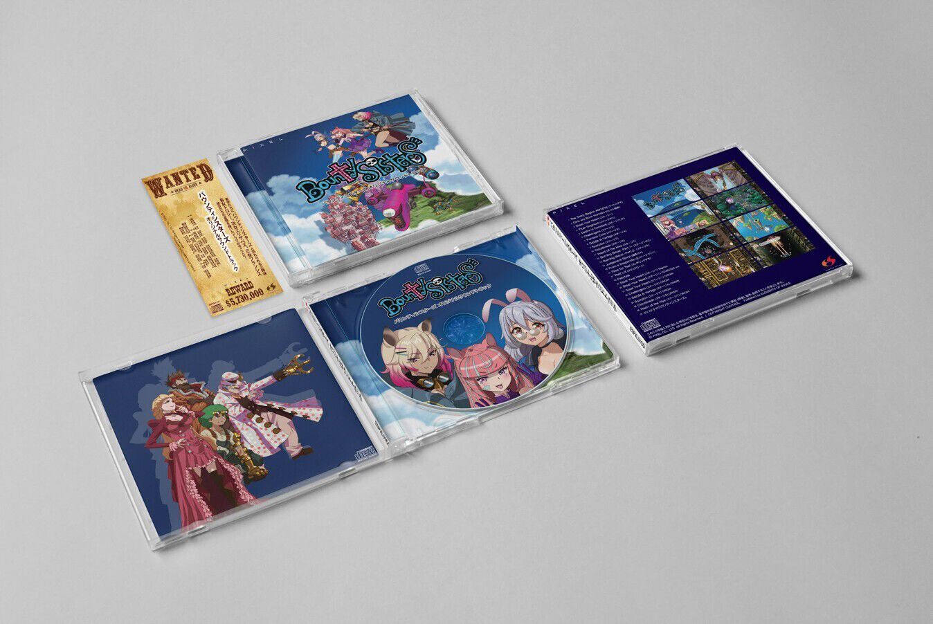 バウンティシスターズ オリジナルサウンドトラック』が予約受付開始