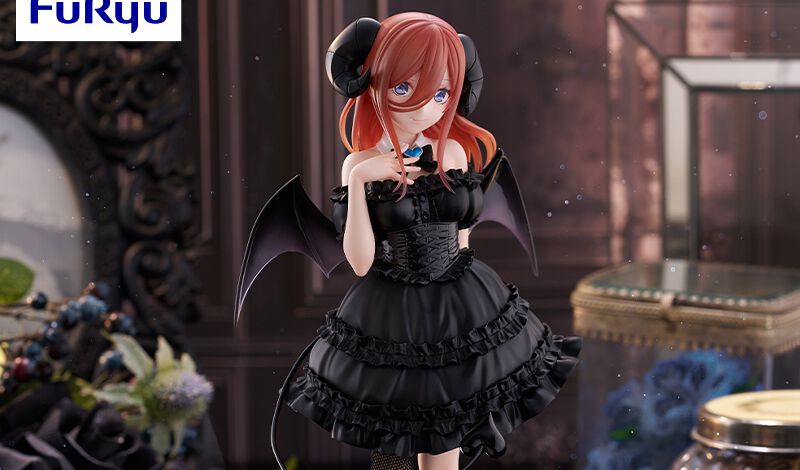 五等分の花嫁』三玖がBiCute Darkフィギュアに仲間入り。小悪魔風の姿