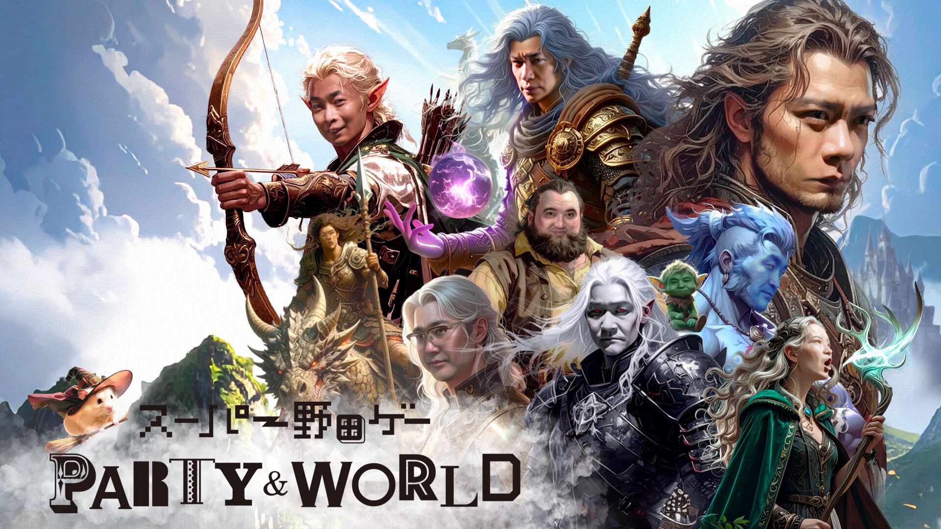 まとめ売り　ゲームソフト スーパー野田ゲーPARTY & WORLD』シリーズ2作をまとめたパッケージが