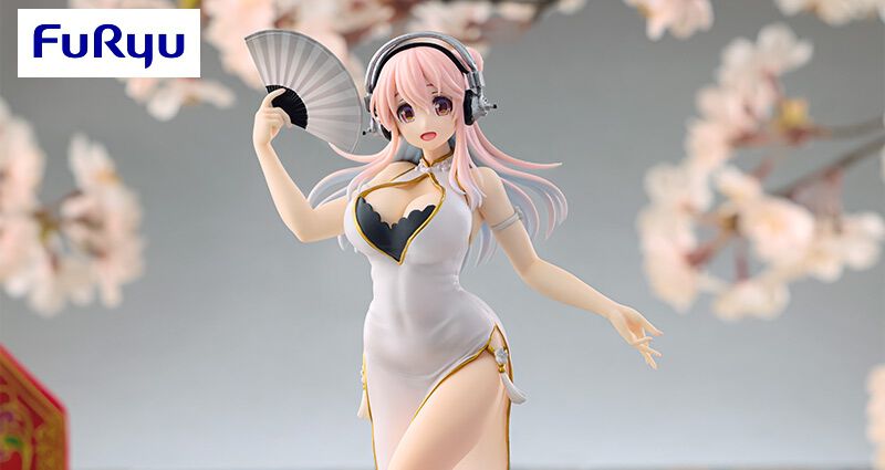 すーぱーそに子】チャイナドレス姿のフィギュアが新色に。服の透け感も