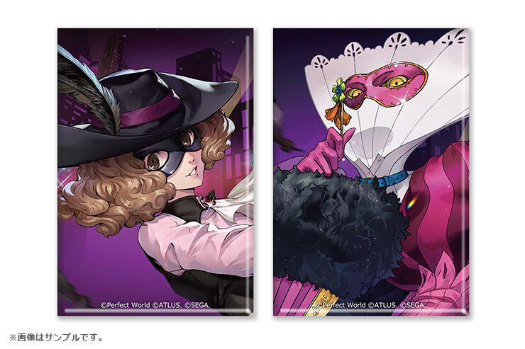 P5X』奥村春（コードネーム：ノワール）のゲーム内イラストを使用した 