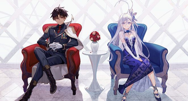 86－エイティシックス－』原作8.6周年記念イラストを使用したキャラ