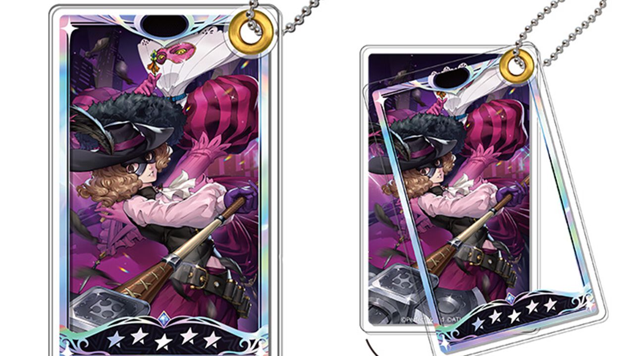 『ペルソナ5X』奥村春（ノワール）の実装記念グッズが予約開始。使用ペルソナ“ミラディ”とセットにしたアクスタ、スライドキーホルダーなど