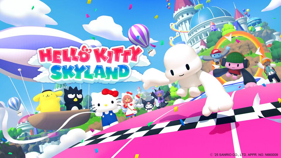 『Hello Kitty Skyland』ハローキティたちサンリオキャラが登場！ マルチプレイや着せ替えが楽しめる新作VRゲームのアーリーアクセスが12月23日開始