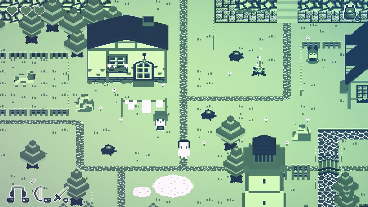 『カセットボーイ』見ていないモノは存在しないパズルアクションRPGが2026年1月15日配信。視点操作で障害物を消しながら進む不思議なゲーム