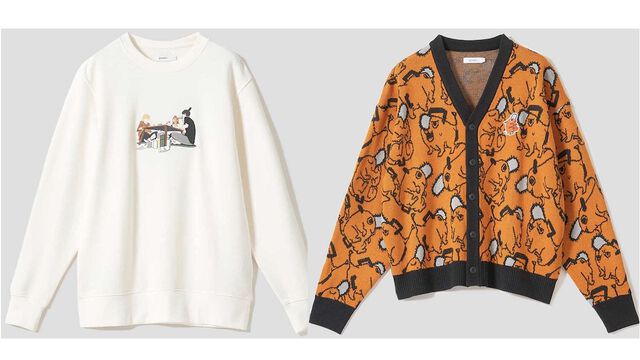 『チェンソーマン』ポチタだらけのニットカーディガン、早川家のささやかな団欒を描いたスウェットなどがグラニフから登場。全21アイテムのネット予約は本日（12/10）から